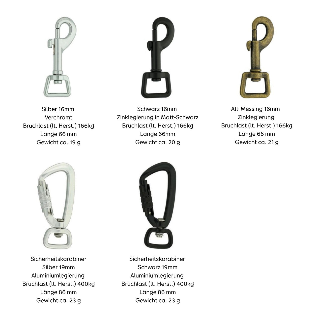 Führleine 16mm | dreifach verstellbar | aus BioThane® - Dinos Pfotenglück