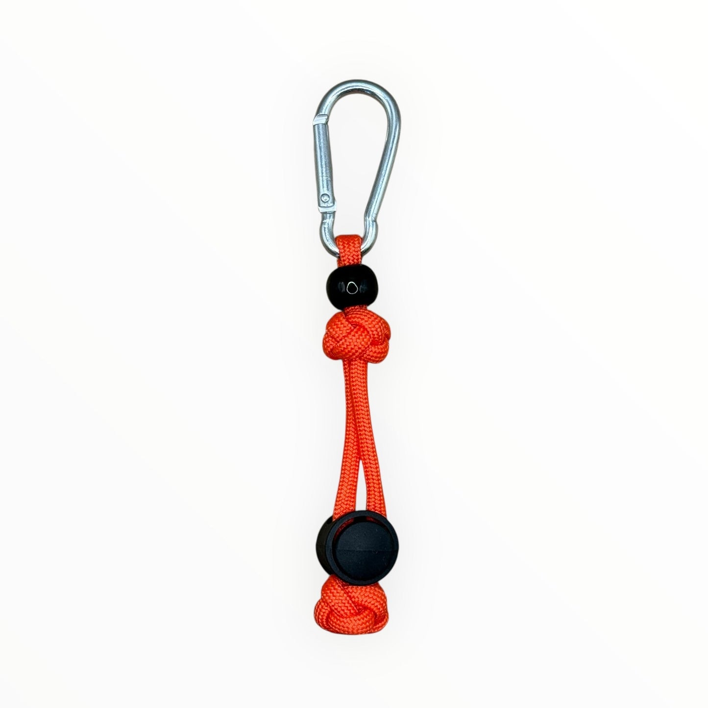 Mini - Kotbeutelhalter Neon Orange - Dinos Pfotenglück