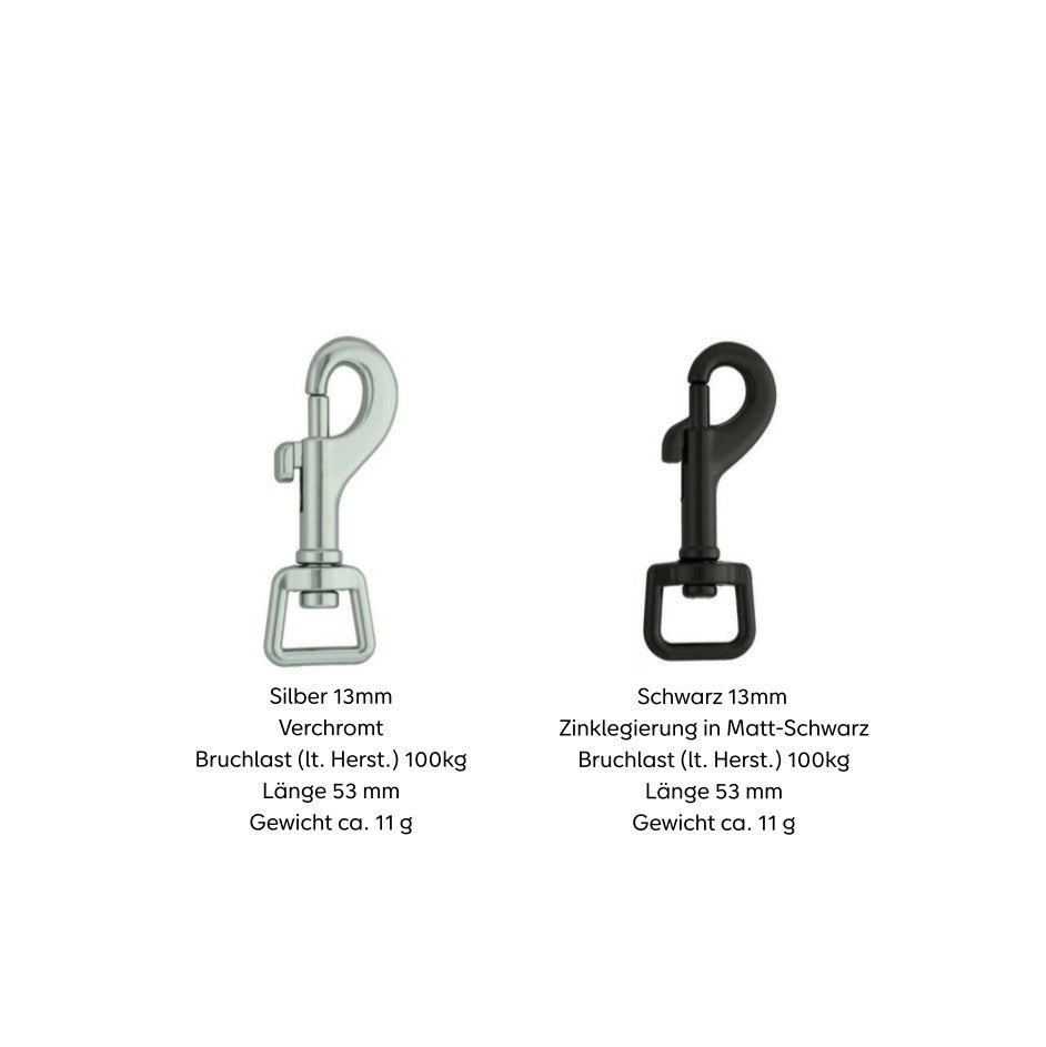 Kurzleine 13mm | aus BioThane® - Dinos Pfotenglück