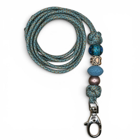 Pfeifenband | aus Paracord | Aqua Trail - Dinos Pfotenglück