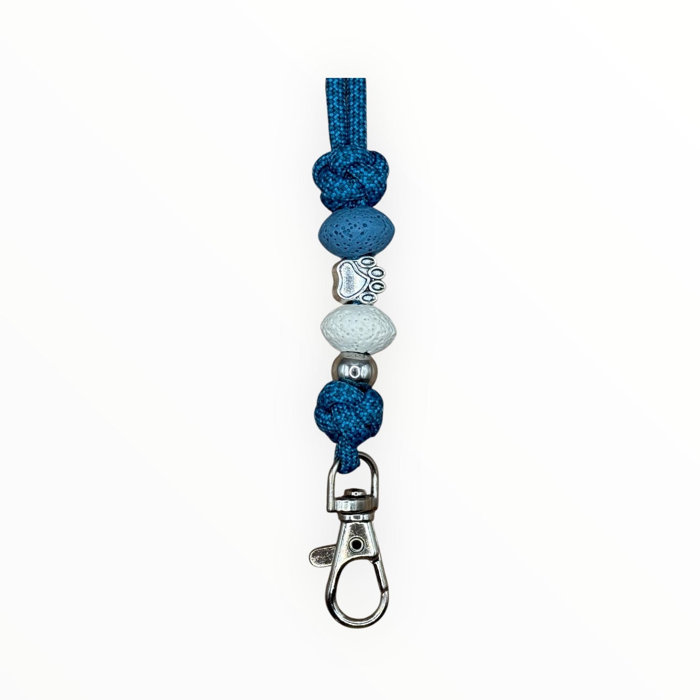 Pfeifenband | aus Paracord | Blue Lagune - Dinos Pfotenglück