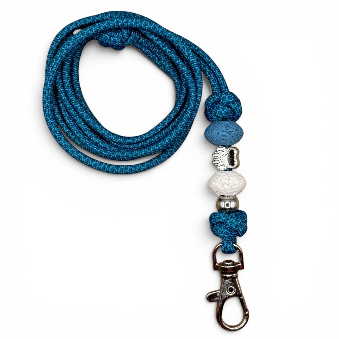 Pfeifenband | aus Paracord | Blue Lagune - Dinos Pfotenglück