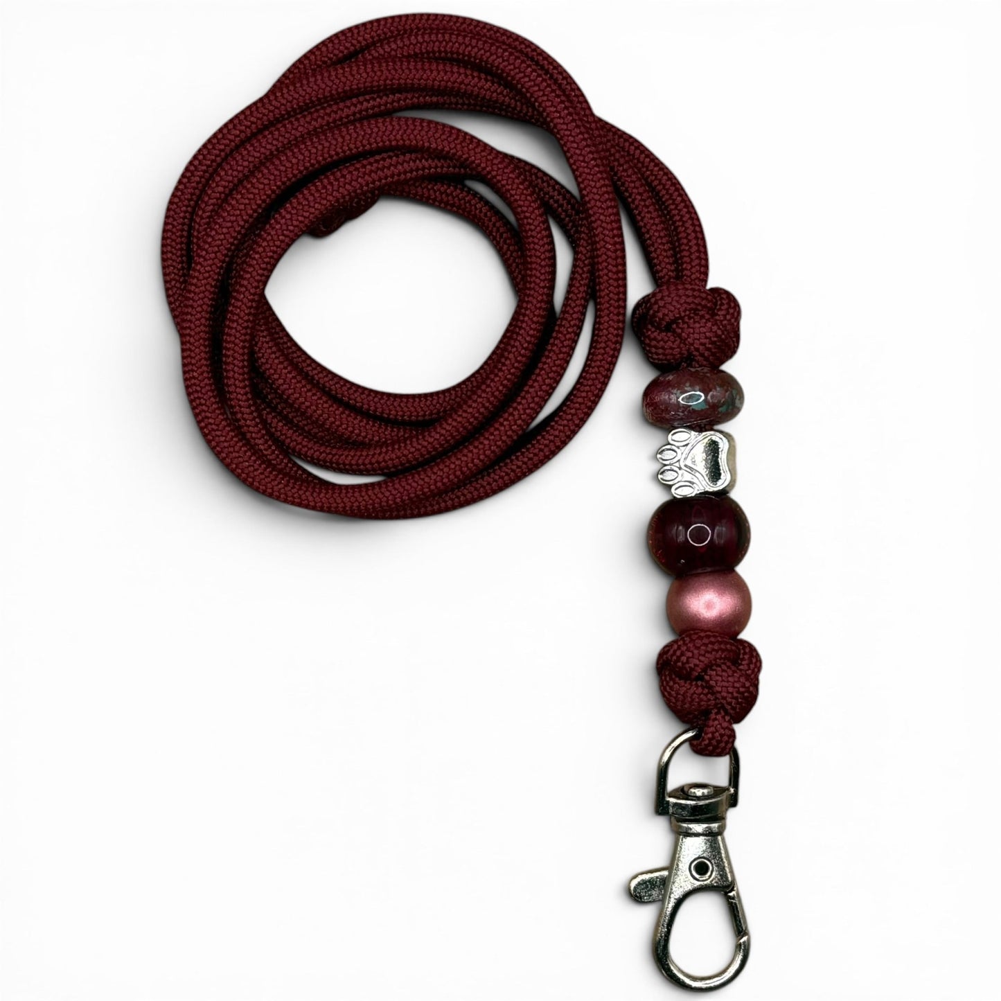 Pfeifenband | aus Paracord | Crimson Ember - Dinos Pfotenglück