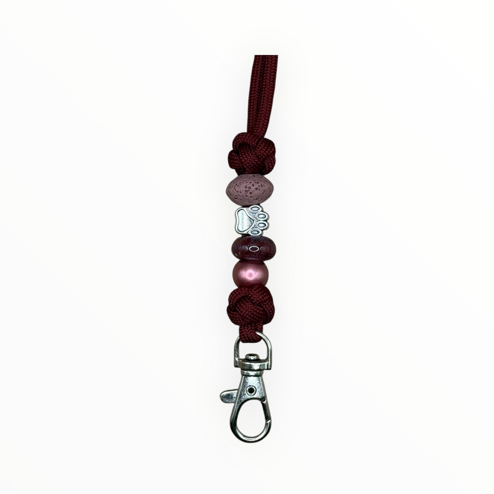 Pfeifenband | aus Paracord | Crimson Ember - Dinos Pfotenglück
