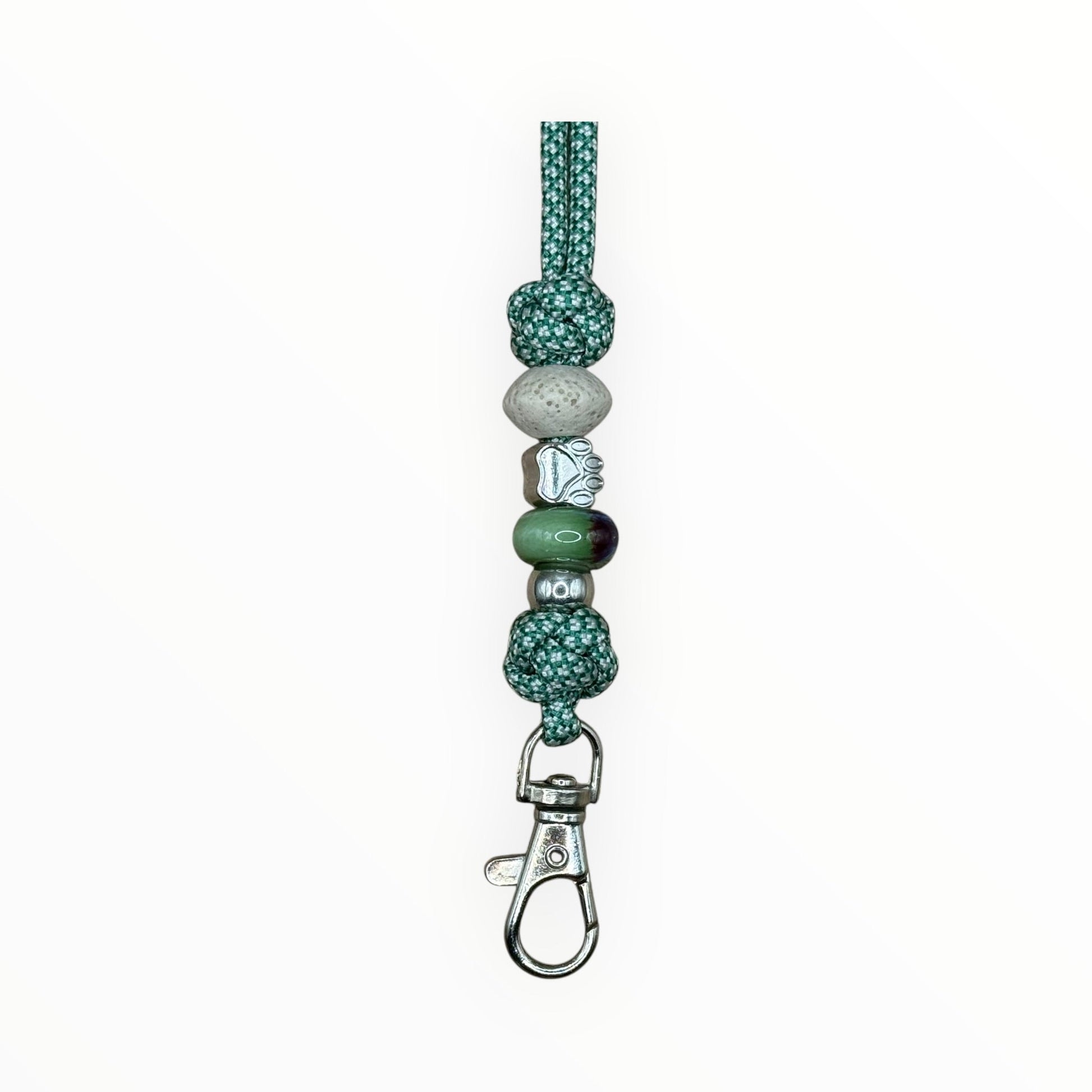 Pfeifenband | aus Paracord | Kelly Green - Dinos Pfotenglück