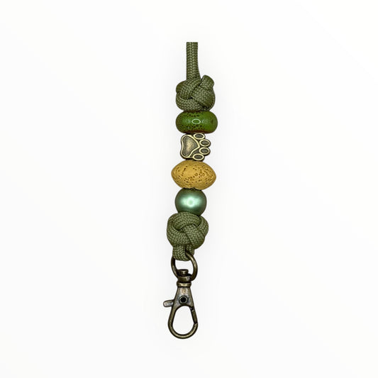 Pfeifenband | aus Paracord | Moss - Dinos Pfotenglück