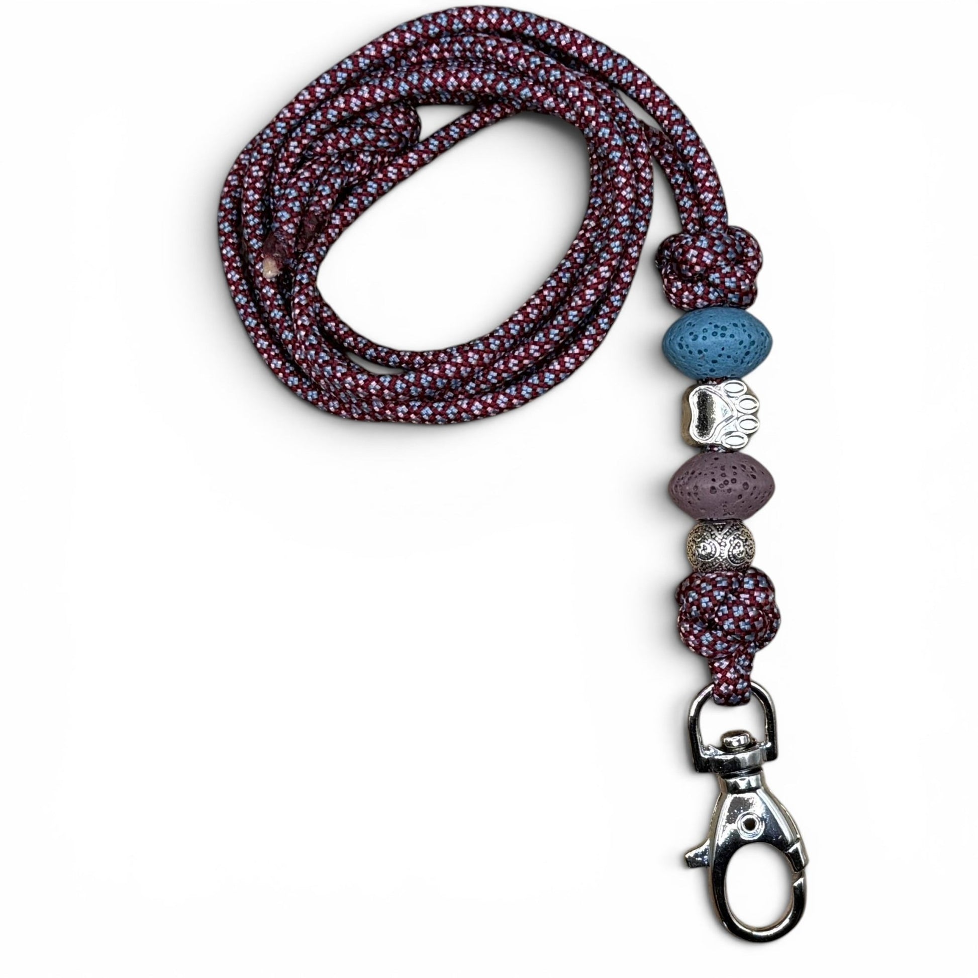 Pfeifenband | aus Paracord | Pearly Heaven - Dinos Pfotenglück