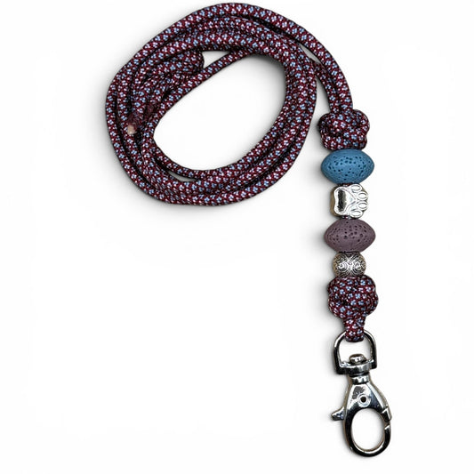Pfeifenband | aus Paracord | Pearly Heaven - Dinos Pfotenglück