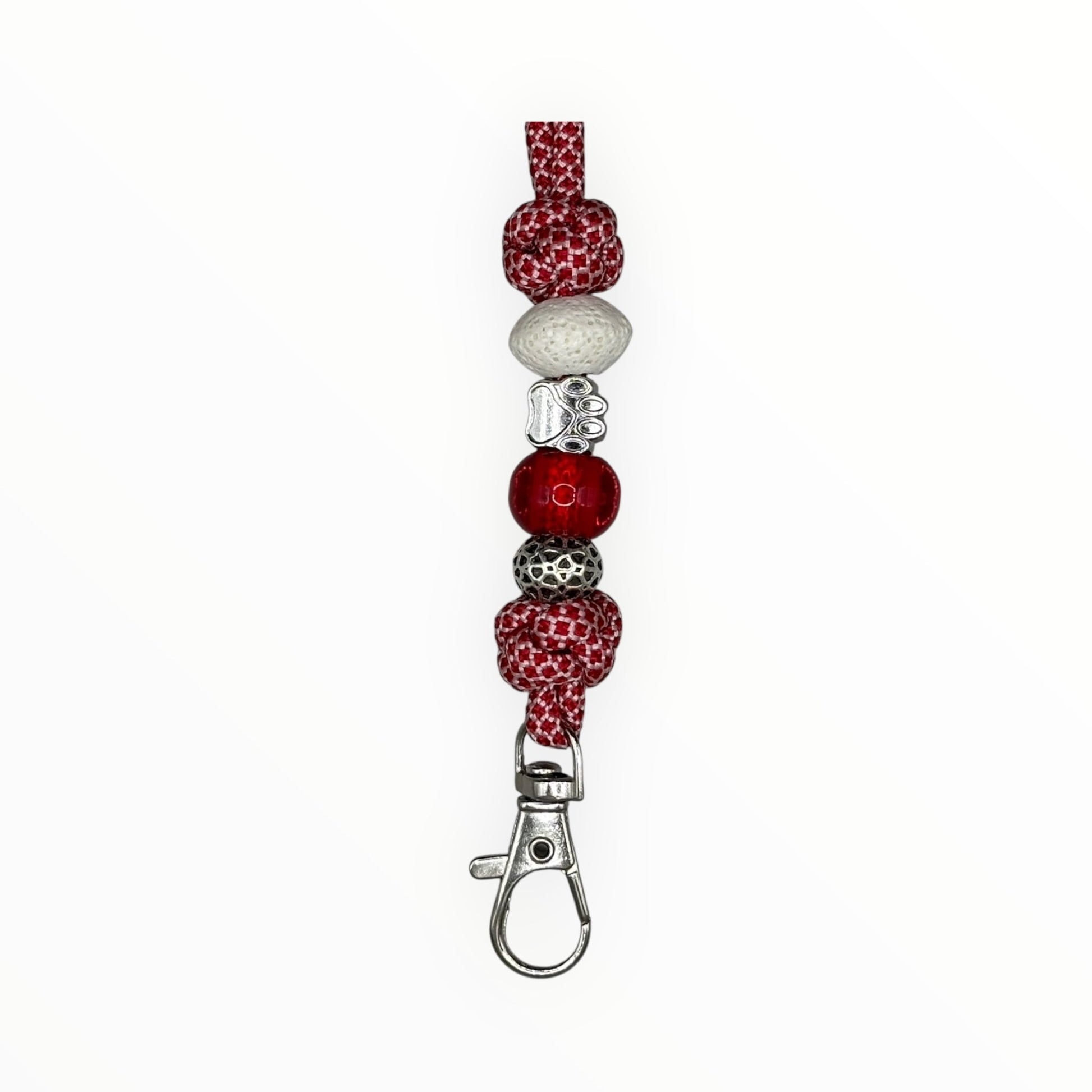 Pfeifenband | aus Paracord | Rot - Dinos Pfotenglück