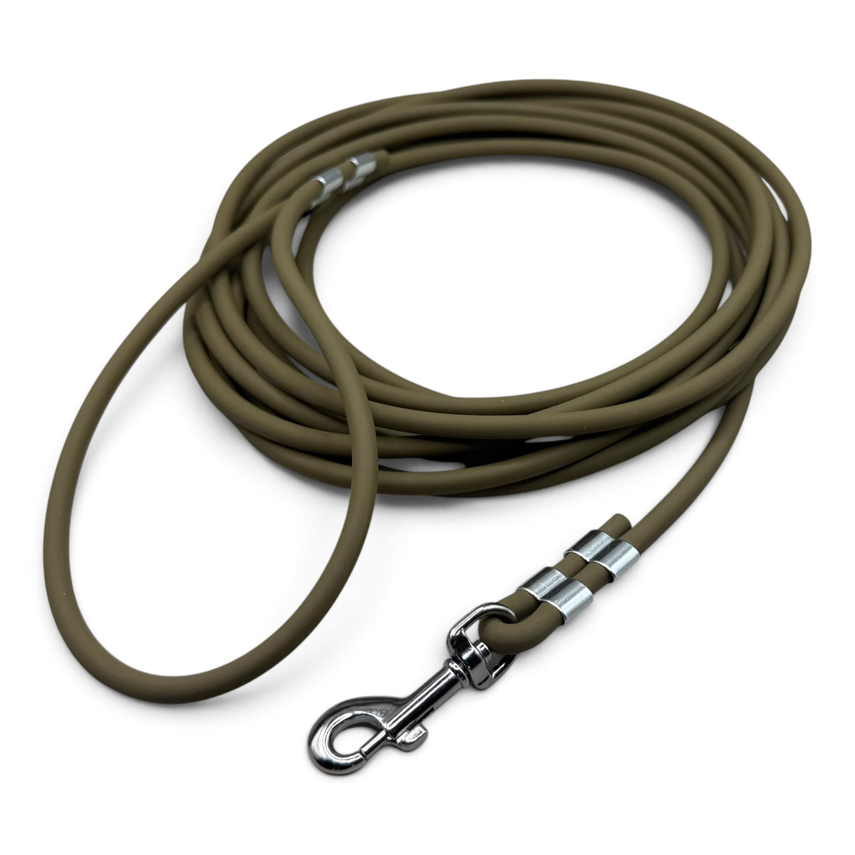 Schleppleine 6mm Rund | Für kleine Hunde | aus BioThane® - Dinos Pfotenglück