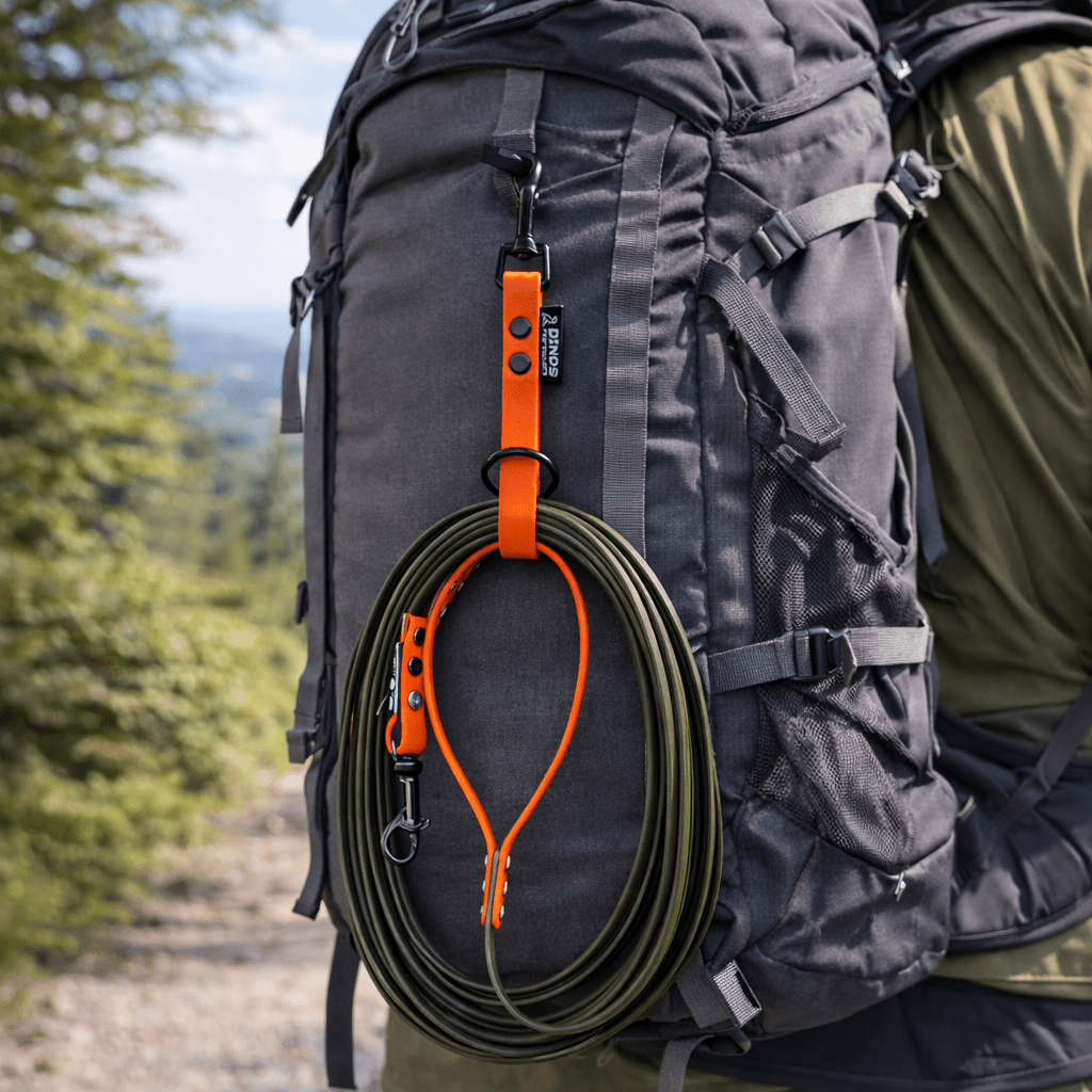 Schleppleinenhalter | aus BioThane® - Dinos Pfotenglück